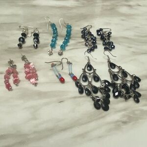 Bundle of 6 earrings